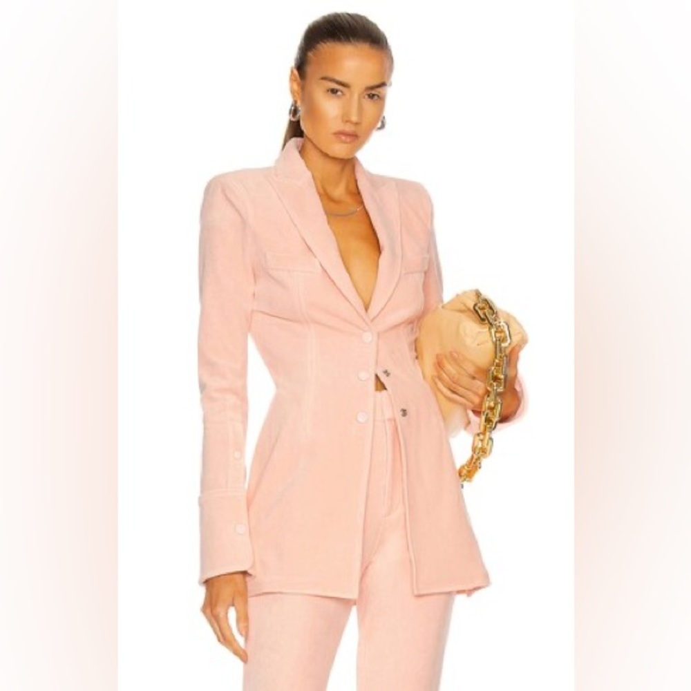 ALEXANDER WANG
Peak Lapel Shirt Jacket